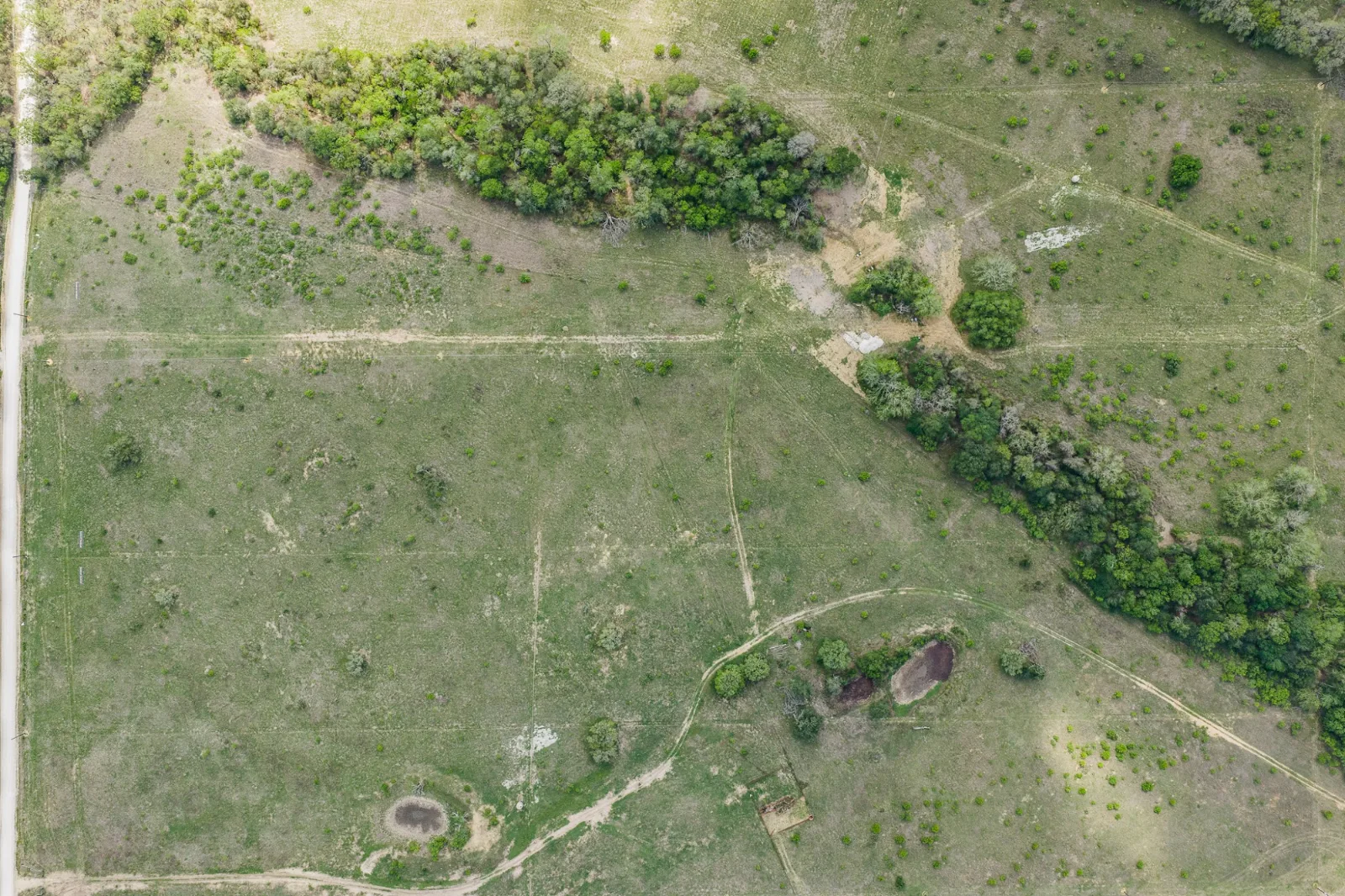 Tenney Creek Ranch — 10.5-12.5 acres of land for sale in Dale, TX